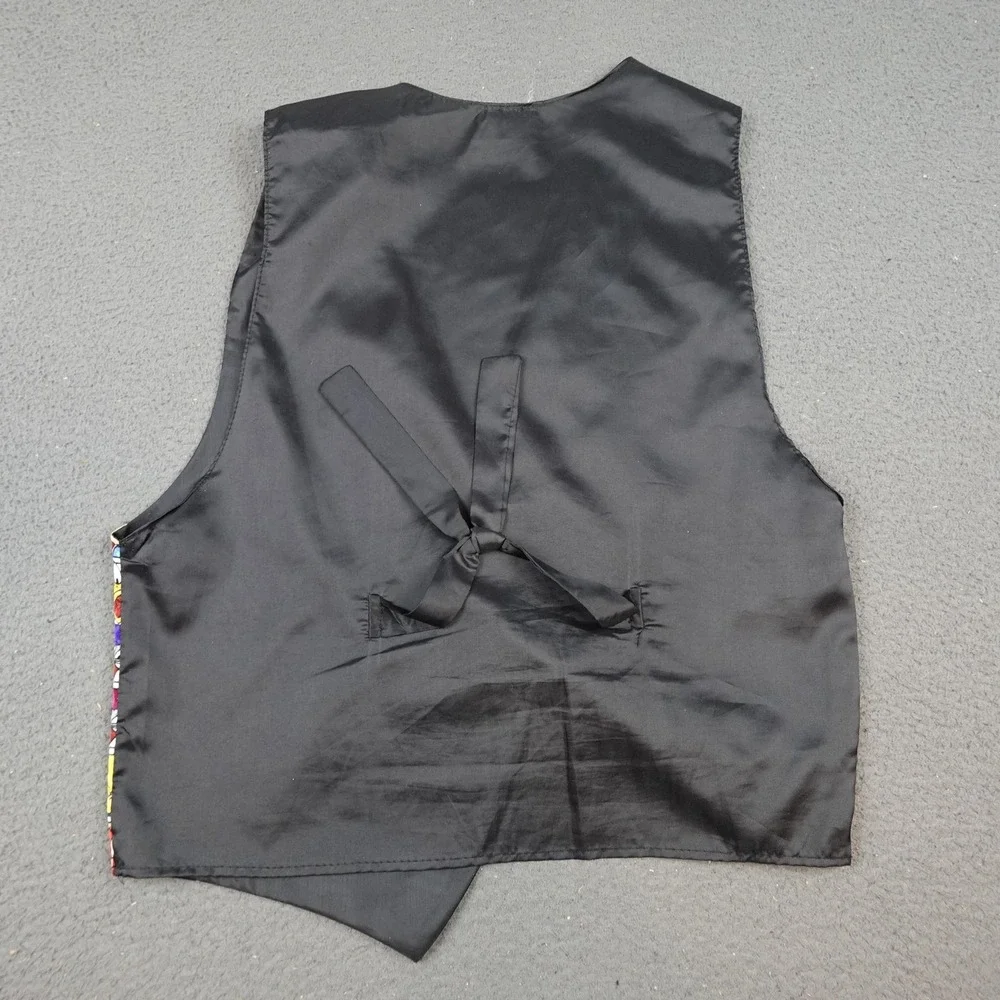 Vintage Looney Tunes Vest Mens Medium Multicolor Cartoon Characters Novelty 90s